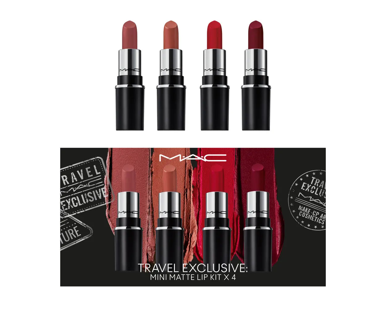 MAC 4 in 1 Lipstick Set