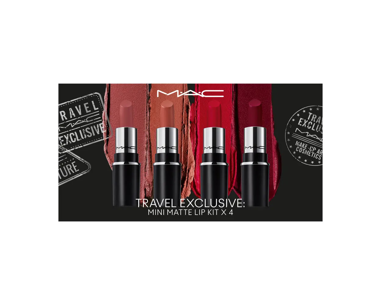 MAC 4 in 1 Lipstick Set