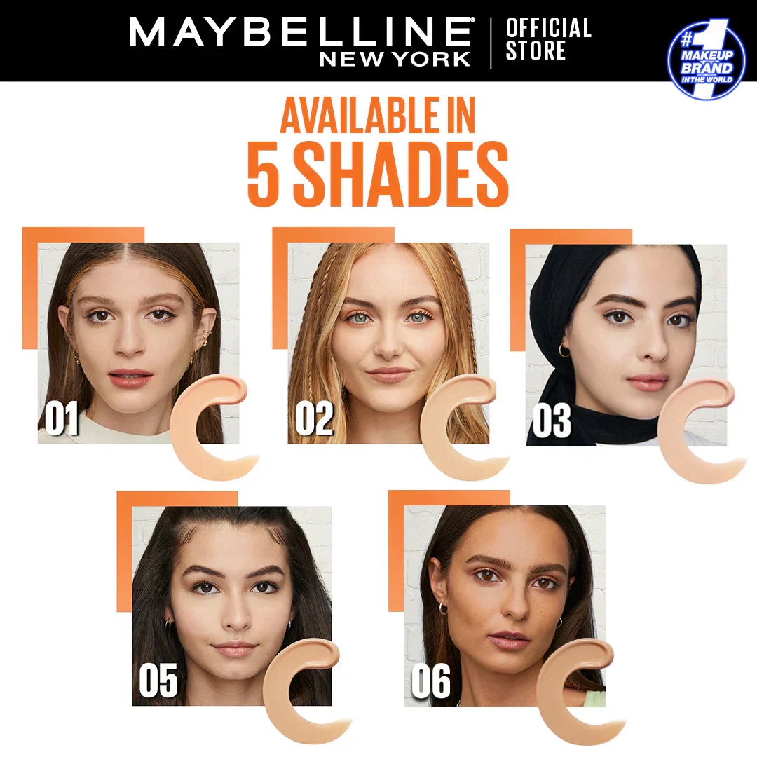 Maybelline - Fit Me Fresh Tint Spf 50 + Vitamin C Foundation