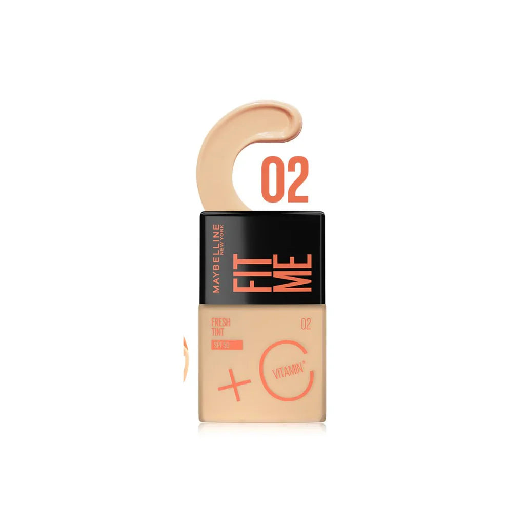 Maybelline - Fit Me Fresh Tint Spf 50 + Vitamin C Foundation