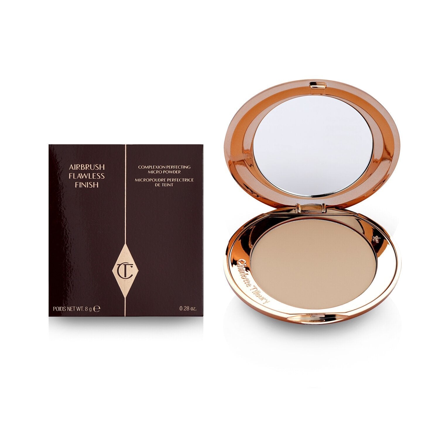 Charlotte Tilbury Airbrush Flawless Finish Setting Powder by Charlotte Tilbury Beauty