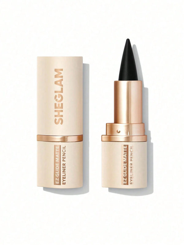 SHEGLAM EZ Glide Matte Eyeliner Pencil Highly Pigmented Black Smoky Eyes