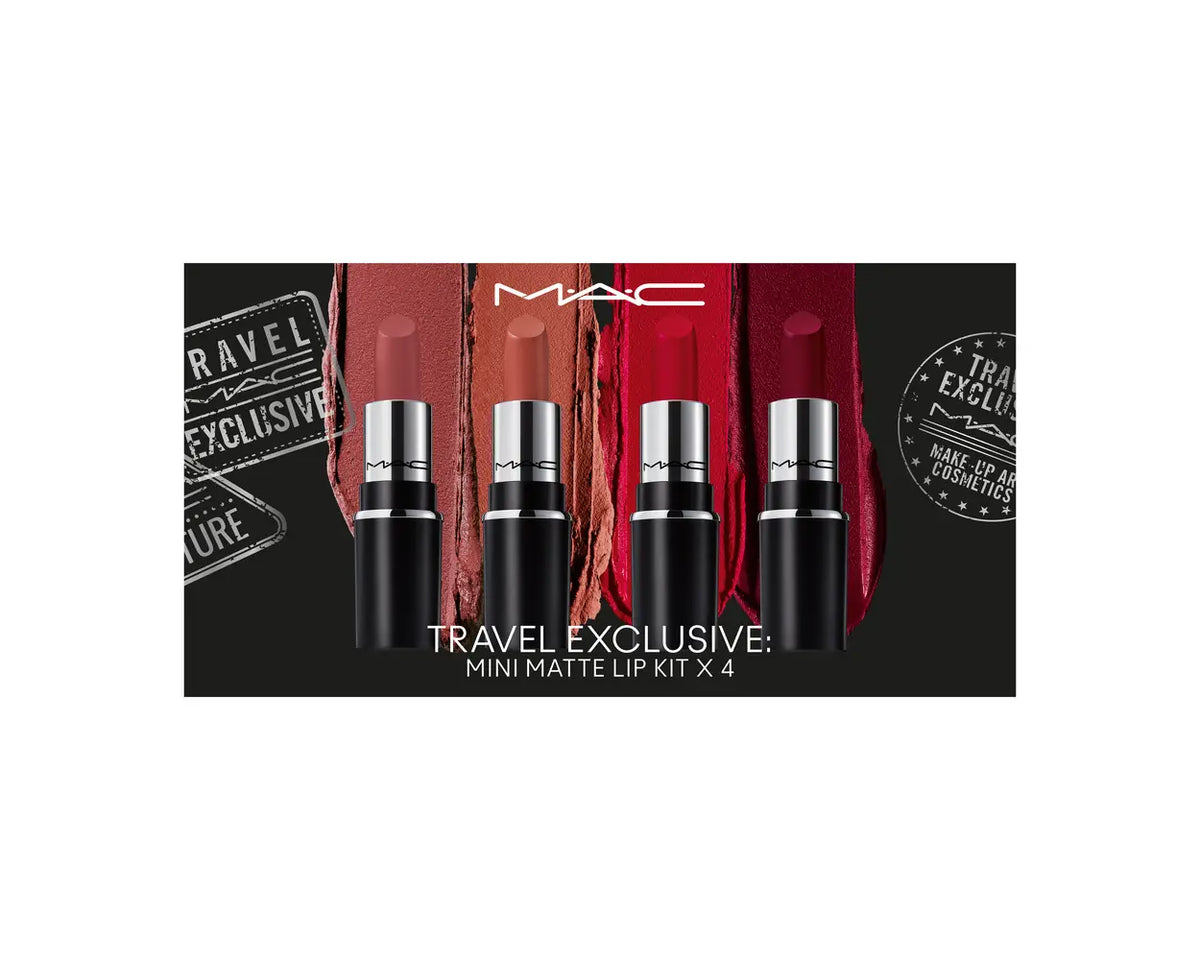 MAC 4 in 1 Lipstick Set