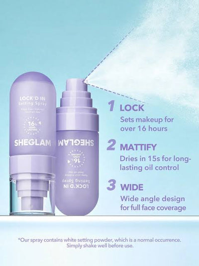 Sheglam - Lock’d In Setting Spray 0 Reviews