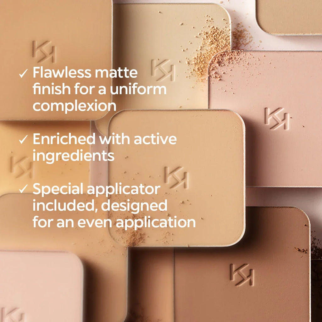 kiko matte fusion pressed powder