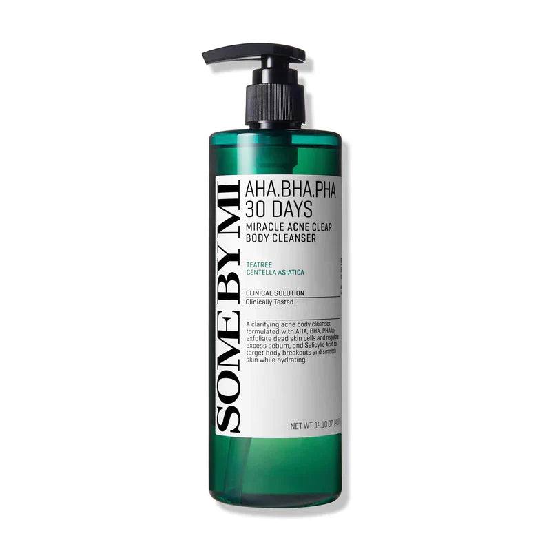 SOME BY MI AHA BHA PHA 30 Days Miracle Acne Clear Body Cleanser 400ml