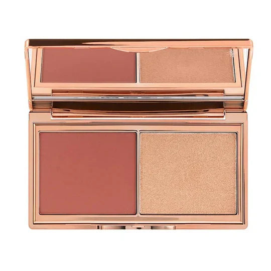 Charlotte Tilbury - Hollywood Blush And Glow Palette - Tan / Deep