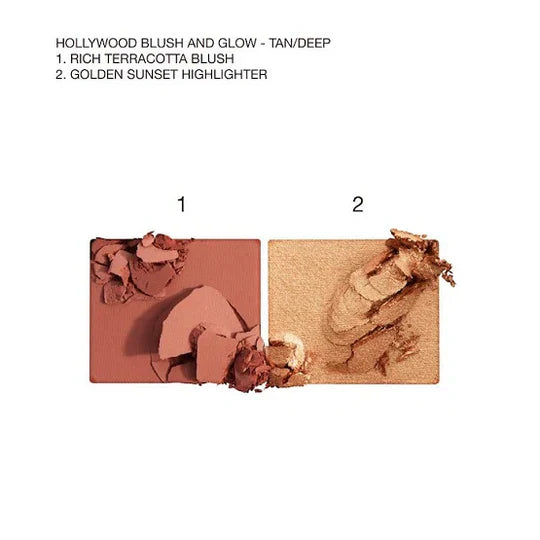Charlotte Tilbury - Hollywood Blush And Glow Palette - Tan / Deep