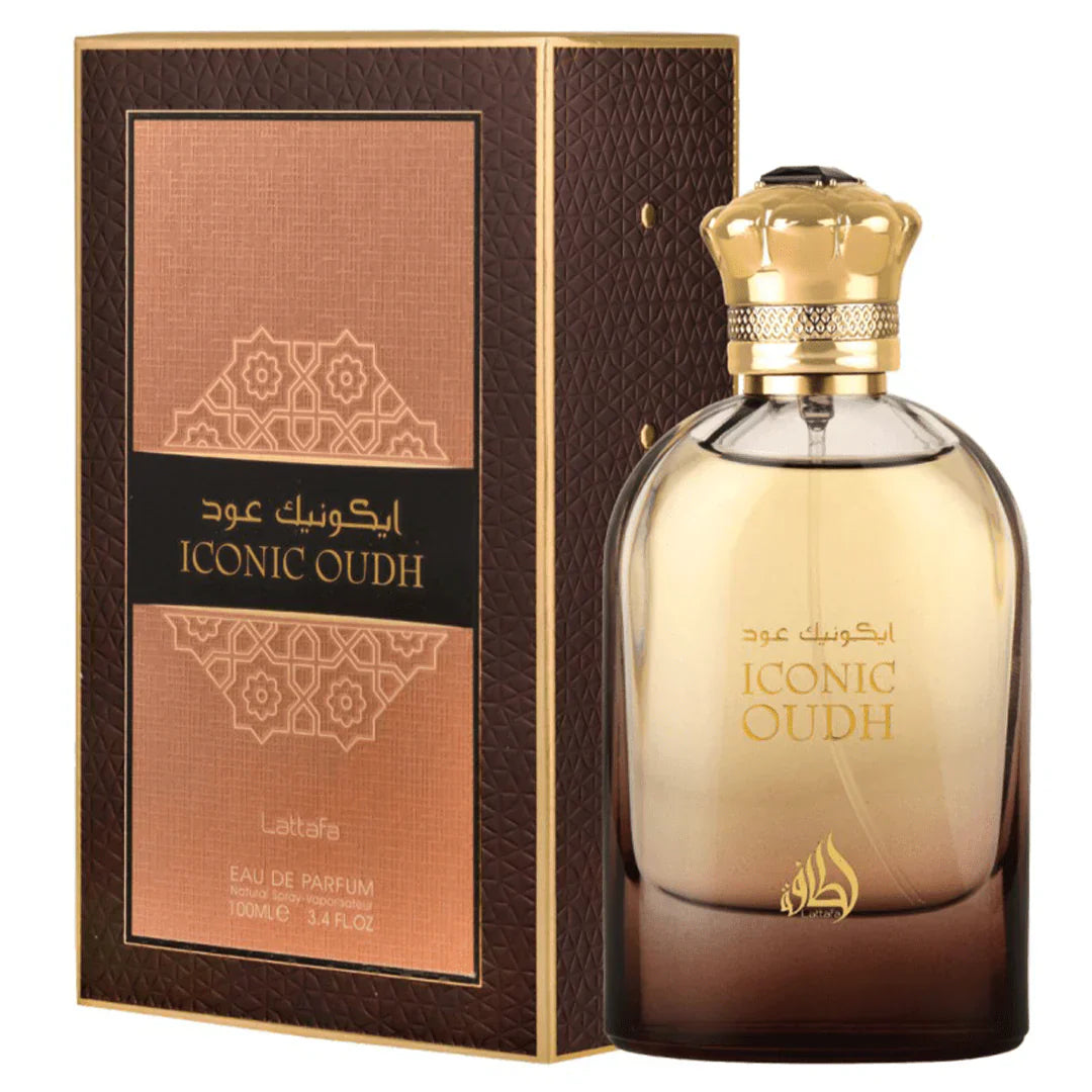 Iconic Oudh EDP - 100ML by Lattafa Intense Oud