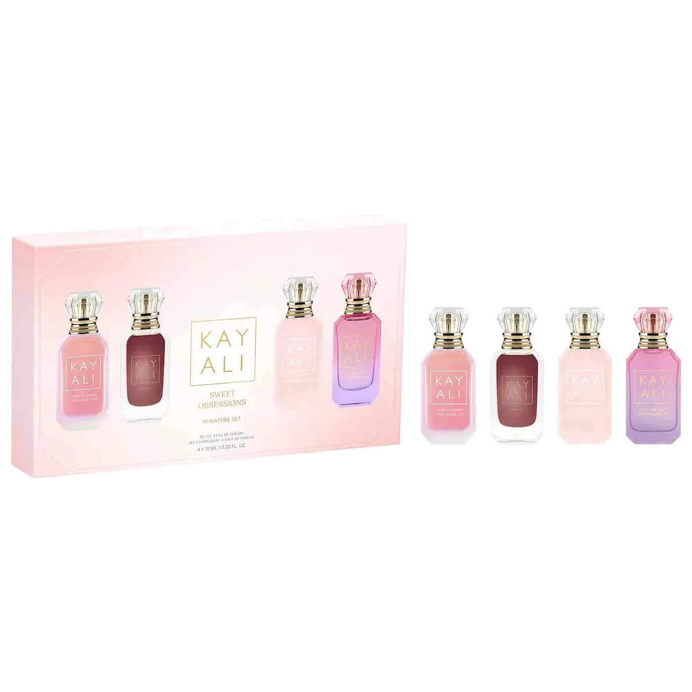 Kayali Vanilla Miniature Obsessions 4 x 10 ml – Vanilla EDP Mini Set