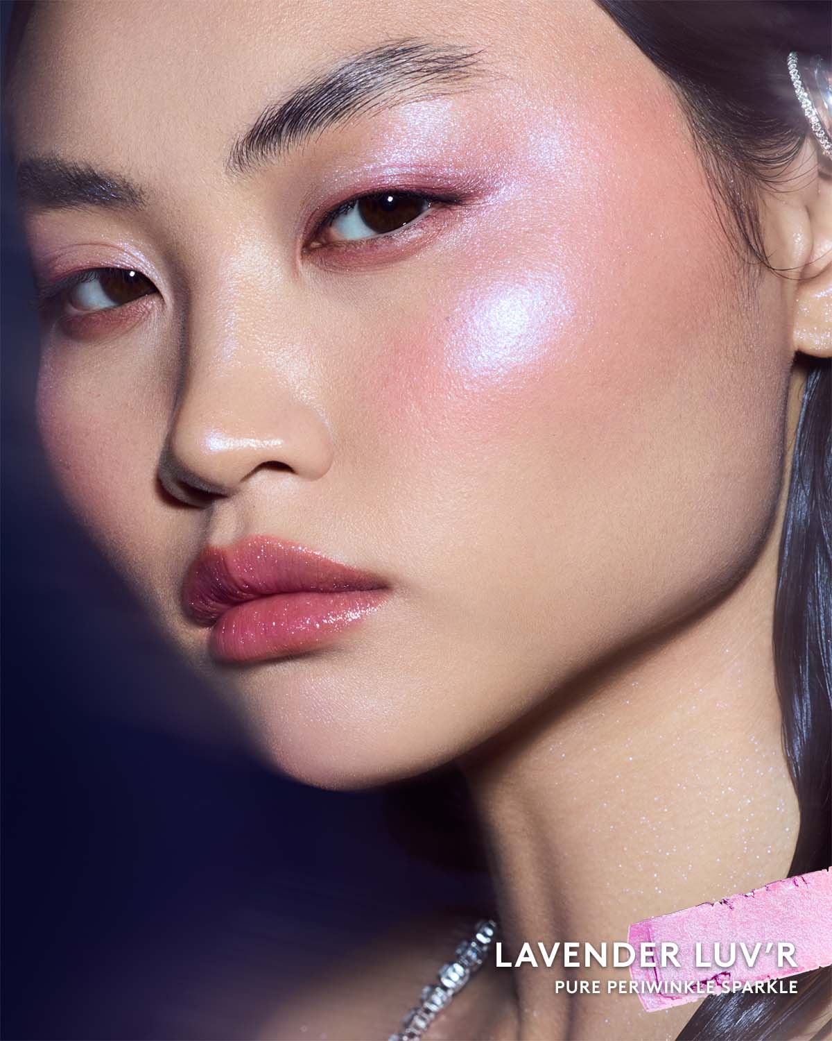 fenty beauty Diamond Bomb All-Over Diamond Veil rose rave